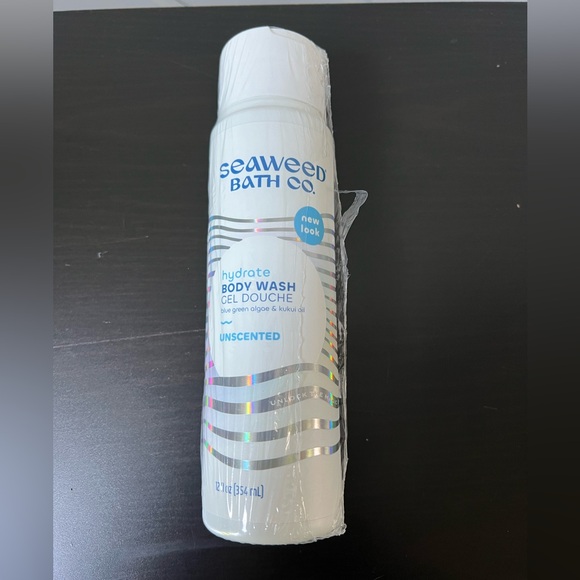 2 New Bottles of Seaweed Bath Co. Body Wash Unscented - Picture 1 of 4